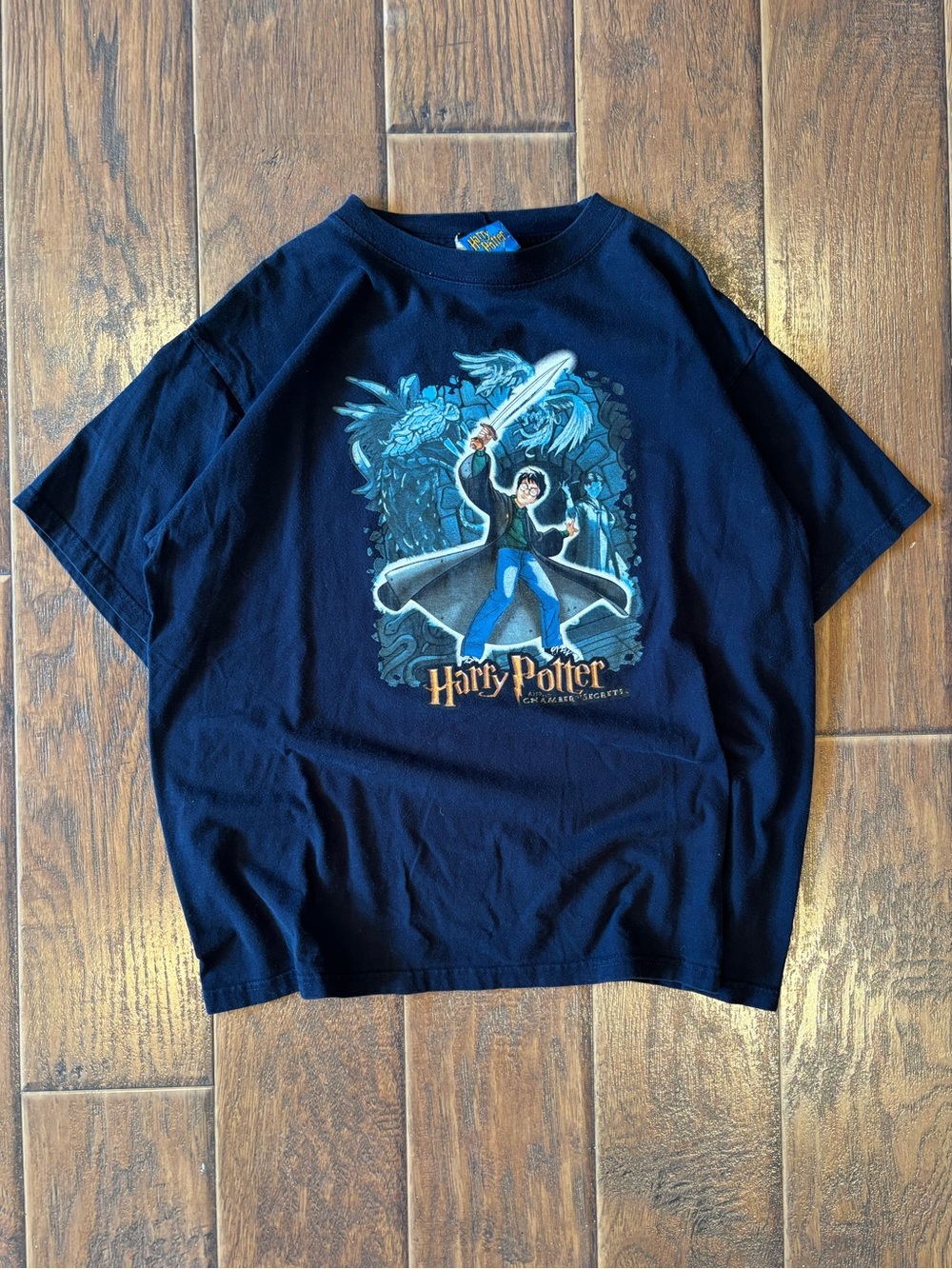 Vintage Y2K 2000 Harry Potter Chamber of Secrets Shirt